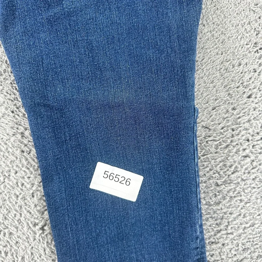 D. Jeans Womens 38x23 Blue Cotton Denim Capri Faded Streetwear Travel Stretch